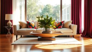 affordable living room update