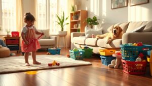 How to Maintain a Clean Home With Kids and Pets