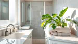 bathroom cleaning and maintenance