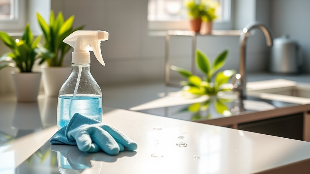 clean and disinfect surfaces