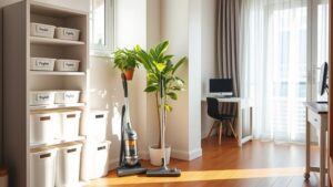 effective small space cleaning
