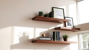 How to Install Floating Shelves for Extra Storage and Style