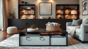 The Most Stylish Ways to Hide Clutter in Your Living Space
